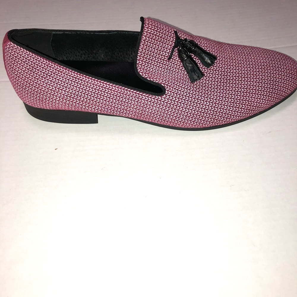 Asher green genuine leather wine loafer shoe 11